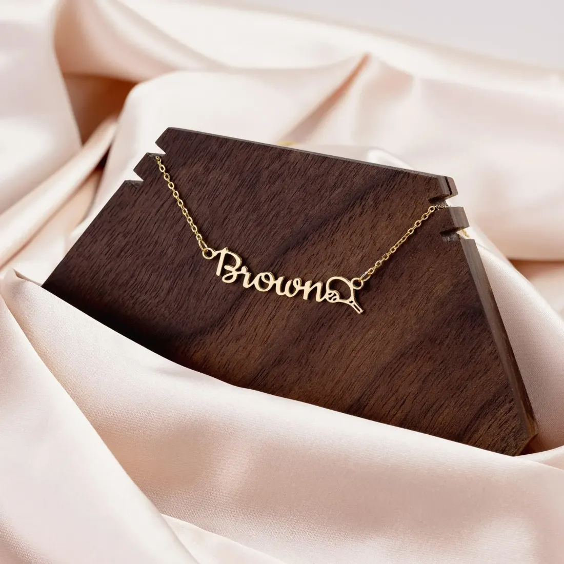Personalized Sports Mom Name Necklace: Custom Stainless Steel Jewelry Gift — photo 6