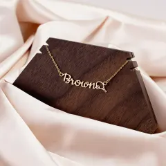 Personalized Sports Mom Name Necklace: Custom Stainless Steel Jewelry Gift thumbnail 6