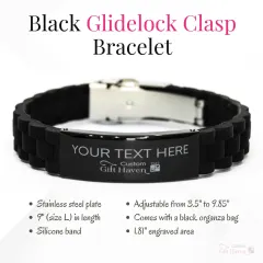 Personalized Cat Dad Bracelet: Custom Engraved Braided Leather Wristband Gift for Cat Lover thumbnail 4