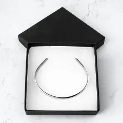 Custom GPS Coordinates Cuff Bracelet: Personalized Latitude Longitude Jewelry Gift thumbnail 6