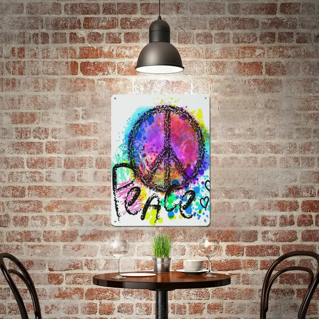 Custom Photo Metal Sign, Personalized Vertical Wall Art Gift — photo 2