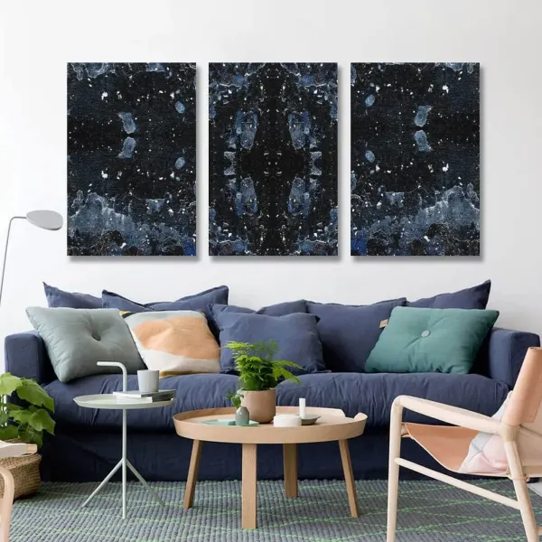 Custom 3 Piece Canvas Wall Art, Unframed 12x18 Photo Panels, Housewarming Gift