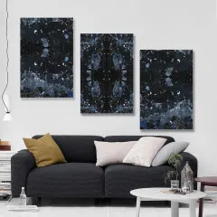 Custom 3 Piece Canvas Wall Art, Unframed 12x18 Photo Panels, Housewarming Gift thumbnail 3