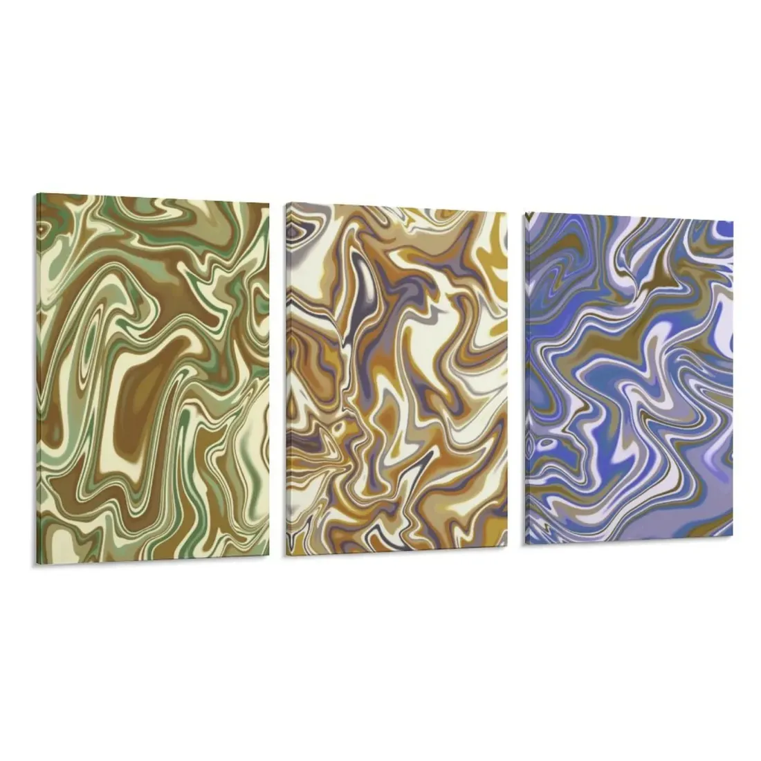 Custom 3 Piece Canvas Wall Art with Your Photo or Design, 12 x 18 Inch Panels — photo 5