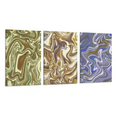 Custom 3 Piece Canvas Wall Art with Your Photo or Design, 12 x 18 Inch Panels thumbnail 5