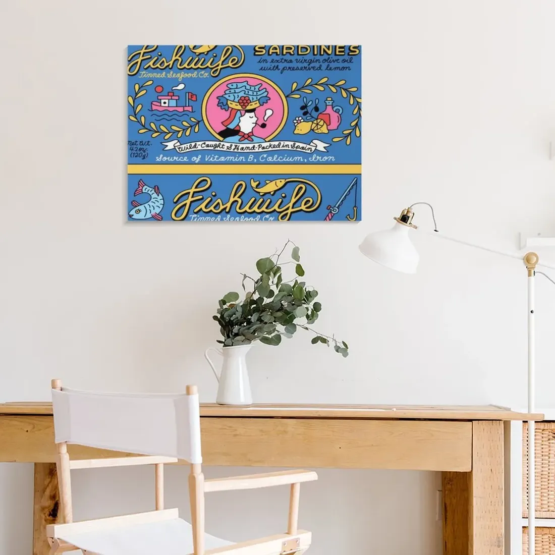 Custom Framed Canvas Print With Your Photo, Horizontal 15.7 x 11.8 Inch — photo 3