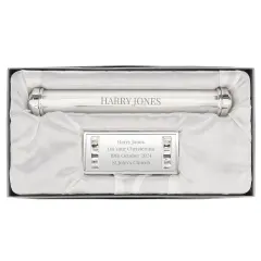 Personalised Silver Plated Certificate Holder, Custom Engraved Wedding Keepsake Case thumbnail 6