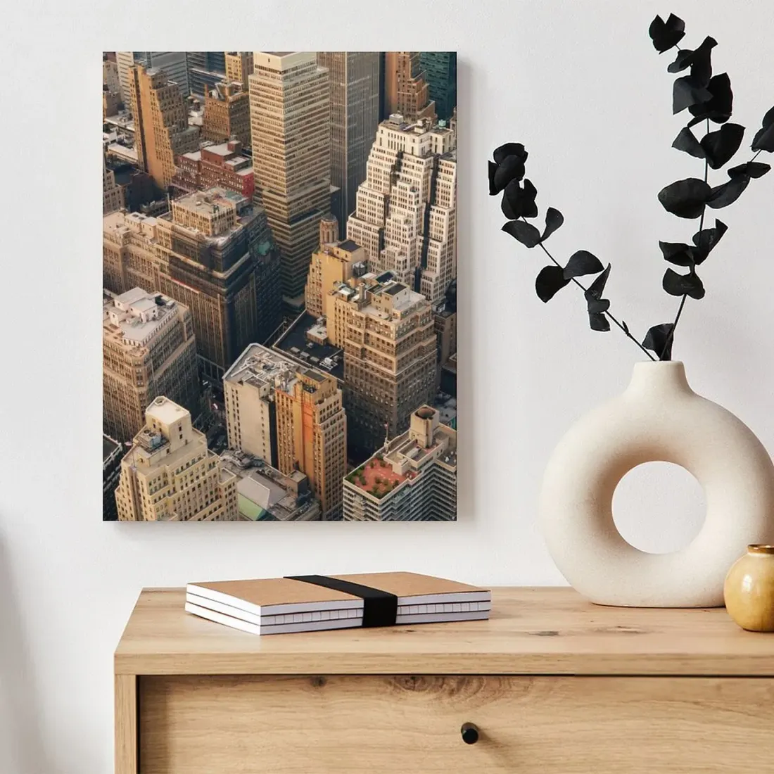 Custom Photo Canvas Print, Vertical Wall Art Gift for Family and Couples — photo 3