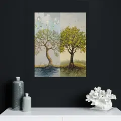 16x20 Custom Canvas Print with Your Photo, Personalized Vertical Wall Art thumbnail 4