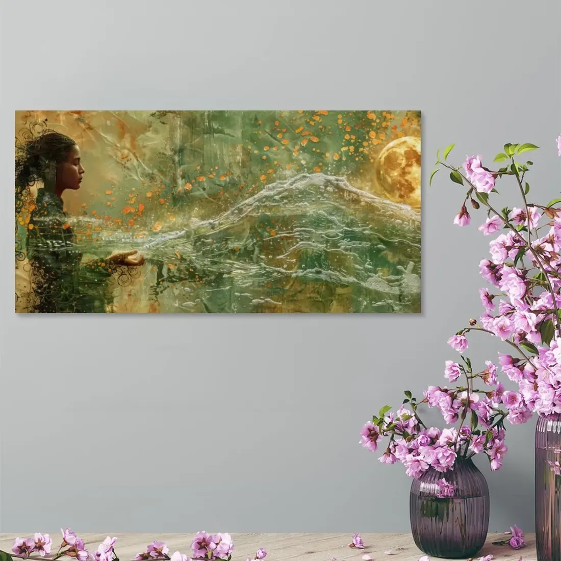 Custom 8x16 Canvas Print with Your Photo, Horizontal Wall Art Gift — photo 2