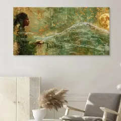 Custom 8x16 Canvas Print with Your Photo, Horizontal Wall Art Gift thumbnail 3