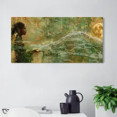 Custom 8x16 Canvas Print with Your Photo, Horizontal Wall Art Gift thumbnail 6