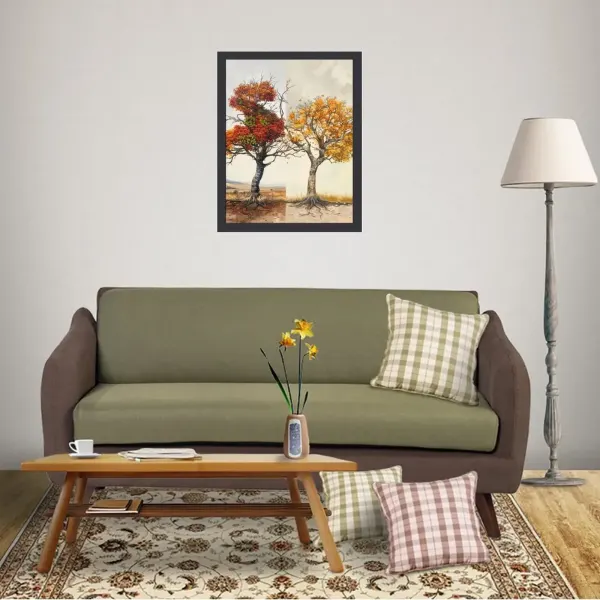 Custom Framed Photo Print, Your Photo or Design, 15.7 x 11.8 Inch Wall Art