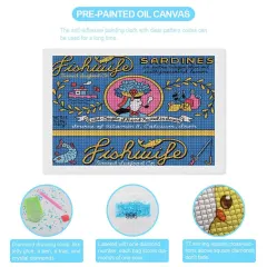 Custom Diamond Painting Kit, 12x8 Inch Horizontal DIY Photo Gift for Family thumbnail 5