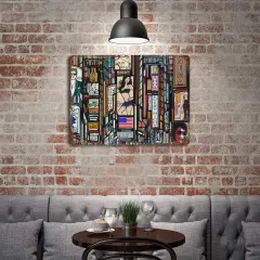 Custom Vintage Metal Sign with Rusty Edges, Your Own Photo or Design thumbnail 3