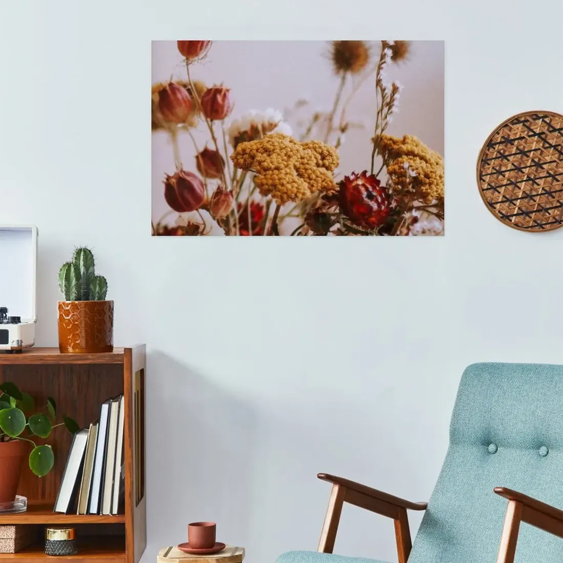 Custom Peel and Stick Poster with Your Photo, Horizontal Wall Art Print