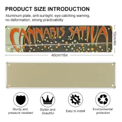 Custom Metal Street Sign With Your Own Design, 16x4 Vintage Style Wall Decor thumbnail 6