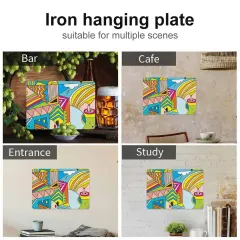 Custom Photo Metal Sign With Your Own Design, Small 5.5 x 7.9 Inch Wall Art thumbnail 6