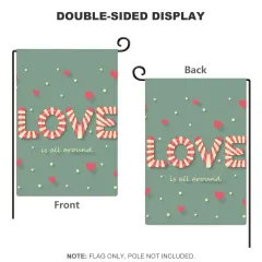 Personalized Garden Flag, Double-Sided Flax with Your Own Photo or Design thumbnail 6