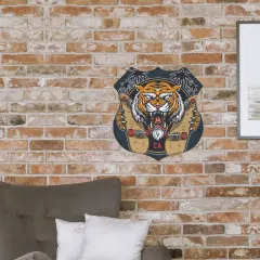 Custom Shield Metal Sign with Your Own Design, Tin Wall Decor for Home or Bar thumbnail 5