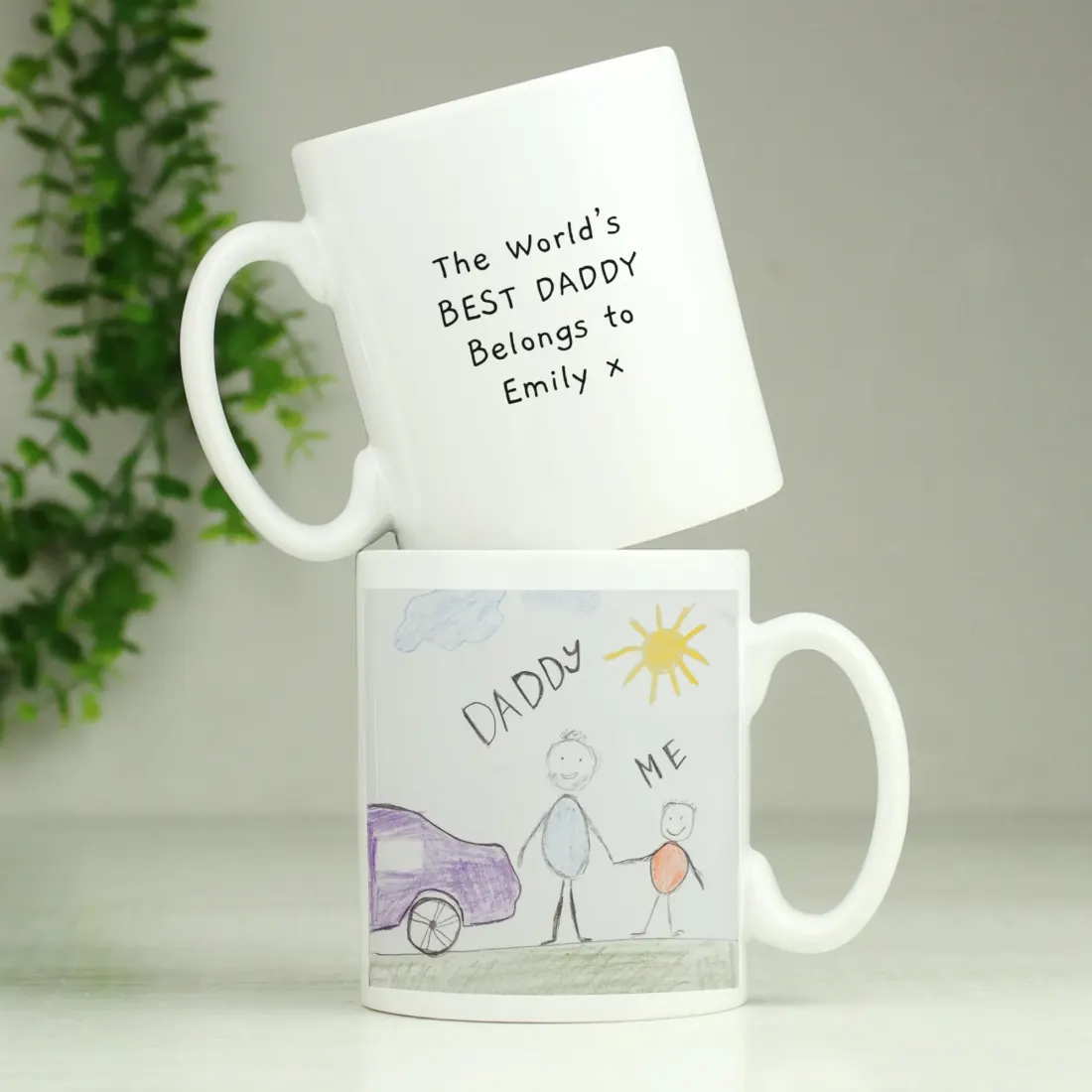 Personalised Childrens Drawing Mug, Custom Photo Upload Mug, Special Gifts — photo 3