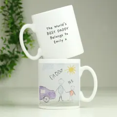 Personalised Childrens Drawing Mug, Custom Photo Upload Mug, Special Gifts thumbnail 3
