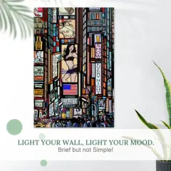 Custom Self Adhesive Poster with Your Photo, Glossy Waterproof Wall Print thumbnail 3