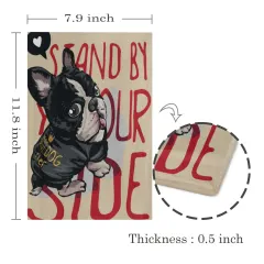 Custom Photo Wood Print 8x12, Personalized Gift for Pet Lovers and Family thumbnail 4