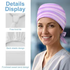 Custom Nurse Scrub Cap, Upload Your Design, Gift for Healthcare Workers thumbnail 6