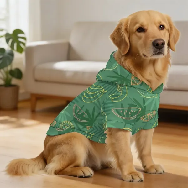 Custom Large Dog Hoodie, Print Your Own Photo or Design, 2XL to 4XL