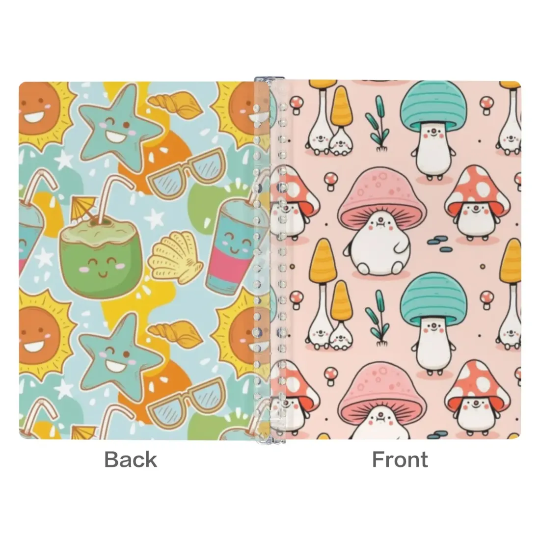 Personalized Loose Leaf Notebook, A5 Refillable with Your Own Cover Design — photo 4