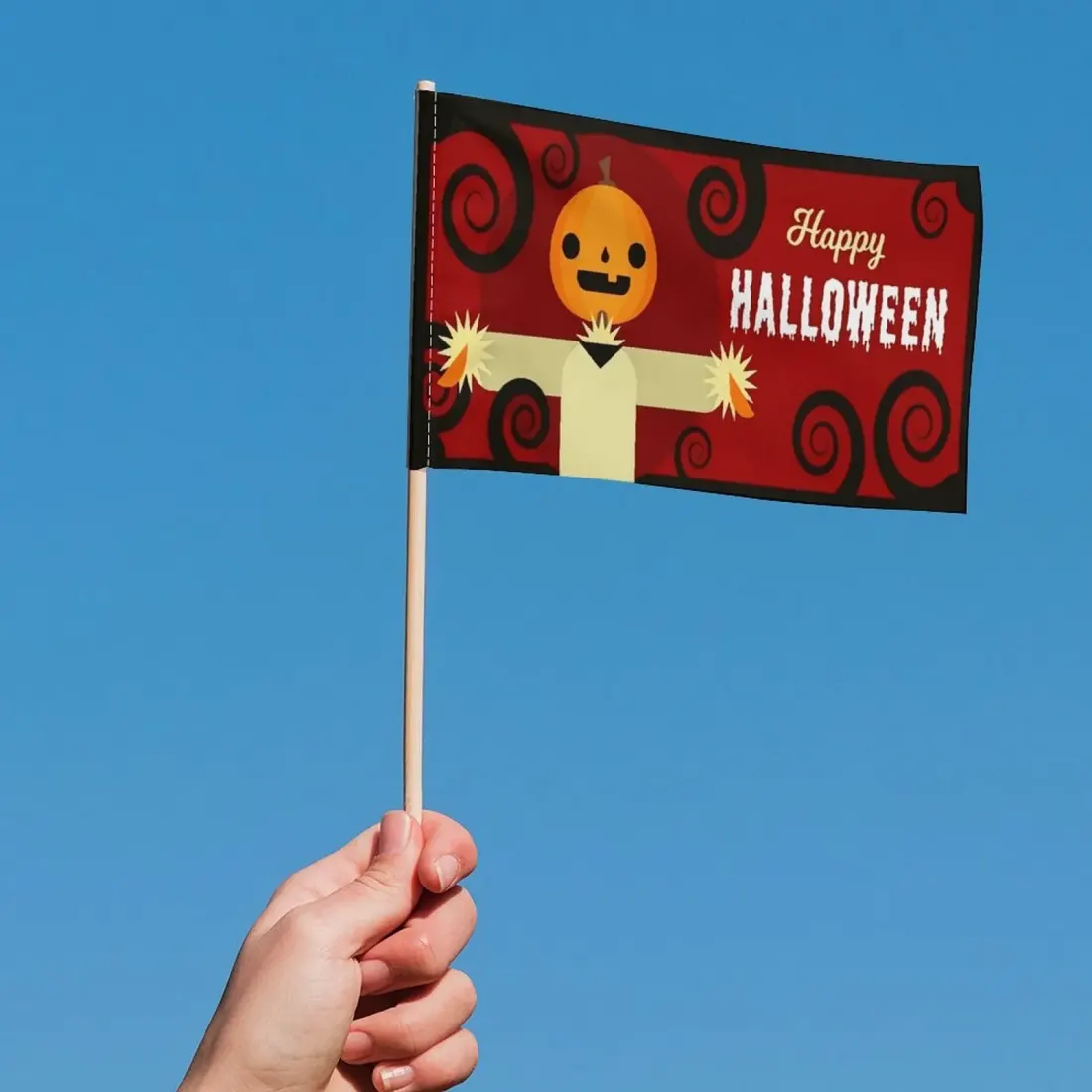 Custom Halloween Car Flag with Your Own Design for Trunk or Treat — photo 5