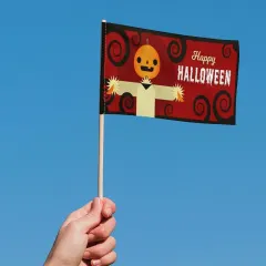 Custom Halloween Car Flag with Your Own Design for Trunk or Treat thumbnail 5
