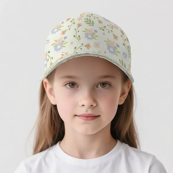 Custom Kids Baseball Cap with Your Own Design for Boys and Girls
