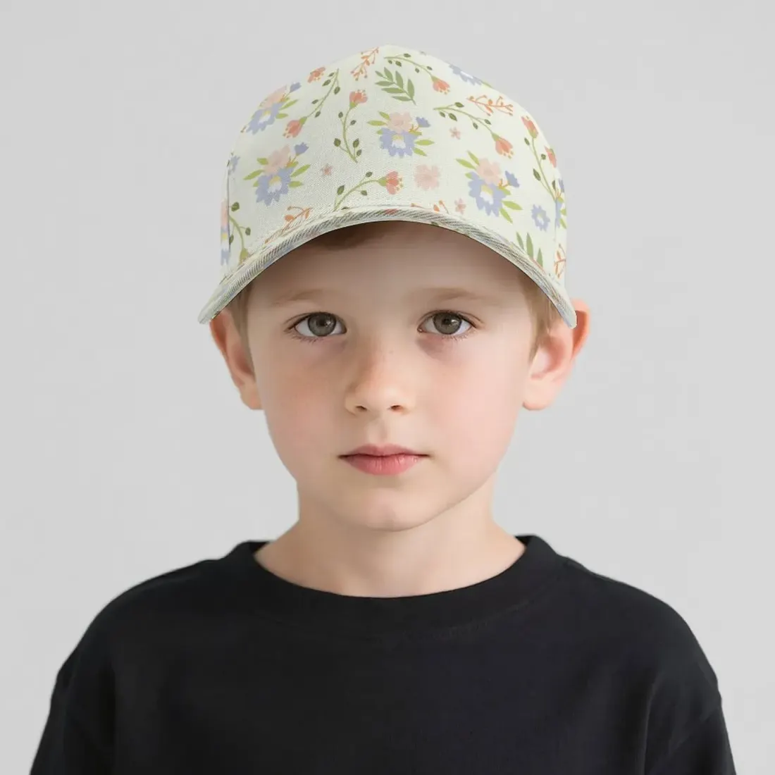 Custom Kids Baseball Cap with Your Own Design for Boys and Girls — photo 3