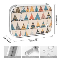 Custom Photo Pencil Case, PU Leather Zip Pen Pouch for Students and Teachers thumbnail 3