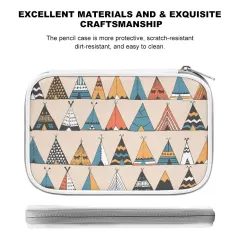 Custom Photo Pencil Case, PU Leather Zip Pen Pouch for Students and Teachers thumbnail 6