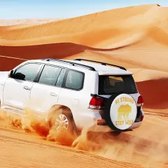 Custom Spare Tire Cover with Your Own Design, Gift for Off-Road Drivers thumbnail 1