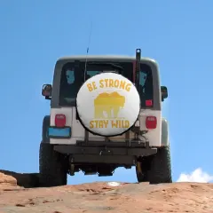 Custom Spare Tire Cover with Your Own Design, Gift for Off-Road Drivers thumbnail 4