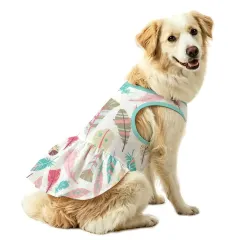 Custom Large Dog Dress with Your Own Design, Ruffled Skirt for Big Dogs thumbnail 3
