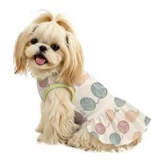 Personalized Small Dog Dress with Your Own Design and Ruffle Skirt thumbnail 3