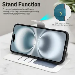 Custom Wallet Phone Case for iPhone 16 Plus with Your Photo and Wrist Strap thumbnail 4