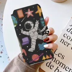 Custom iPhone 16 Wallet Case with Your Photo, Card Slots and Wrist Strap thumbnail 1