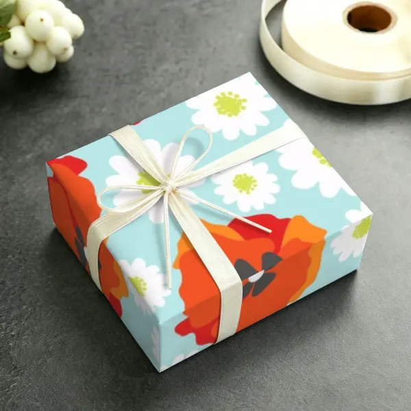 Custom Wrapping Paper Roll with Your Photo or Design for Birthdays and Holidays