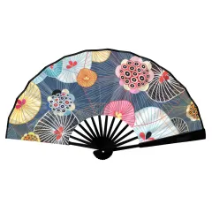 Custom Bamboo Folding Fan, Double-Sided Print With Your Own Design thumbnail 3