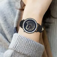 Custom Unisex Leather Strap Watch thumbnail 1