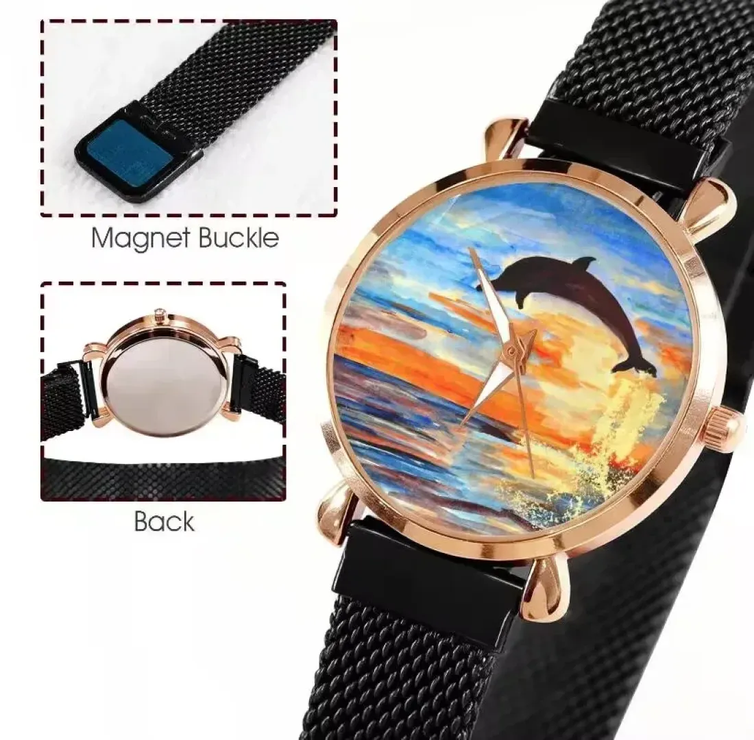 Custom Women's Magnetic Strap Watch — photo 5