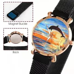 Custom Women's Magnetic Strap Watch thumbnail 5