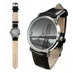 Custom Classic Leather Strap Watch (019) thumbnail 4