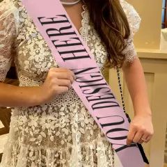 Satin Pageant Sashes thumbnail 3